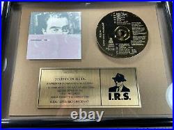 R. E. M / Lifes Rich Pageant Authentic I. R. S. Records Gold CD & Cass Award
