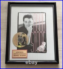 RARE DOUG STONE In-House Award FRAMED GOLD RECORD Sales of Epic Album