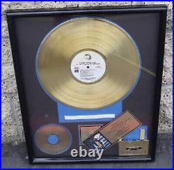 RARE Luke Records Banned In The USA Gold Record RIAA Plaque Award 2 Live Crew