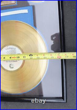 RARE Luke Records Banned In The USA Gold Record RIAA Plaque Award 2 Live Crew
