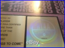 RARE Mudavyne End of all Things to Come RIAA Gold Record Award Authentic