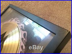 RARE Mudavyne End of all Things to Come RIAA Gold Record Award Authentic
