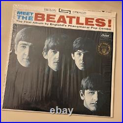 RARE Near Mint MEET THE BEATLES! Gold Record Award ST2047 USA