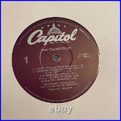 RARE Near Mint MEET THE BEATLES! Gold Record Award ST2047 USA