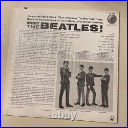 RARE Near Mint MEET THE BEATLES! Gold Record Award ST2047 USA