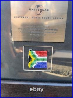 RARE! The Killers Official Multiple Gold Record Award to David Keuning