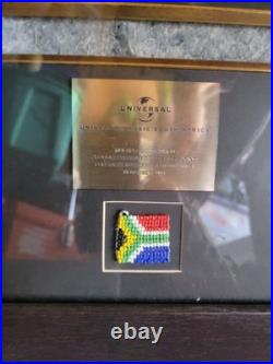 RARE! The Killers Official Multiple Gold Record Award to David Keuning