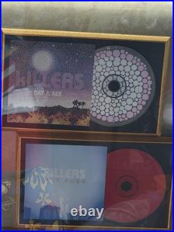 RARE! The Killers Official Multiple Gold Record Award to David Keuning