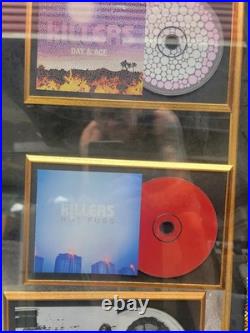 RARE! The Killers Official Multiple Gold Record Award to David Keuning
