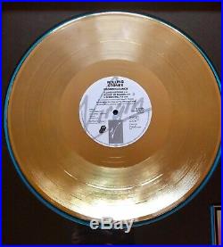 RARE The Rolling Stones Voodoo Lounge RIAA Certified Gold Record Award 1994