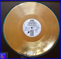 RARE The Rolling Stones Voodoo Lounge RIAA Certified Gold Record Award 1994