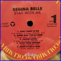 REGINA BELLE gold album award stay with me columbia records RIAA award