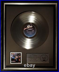 REO Speedwagon Hi Infidelity LP Platinum RIAA Record Award Epic Records REO Speedwagon Hi Infidelity LP Platinum RIAA Record Award Epic Records