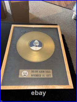 RIAA Award Gold Record Alan Parsons Project Robot 500,000 Sold Framed