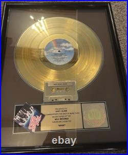 RIAA Certified GOLD Sales Award THE JETS 500K Copies MCA RECORDS RARE Magic RIAA Certified GOLD Sales Award THE JETS 500K Copies MCA RECORDS RARE Magic
