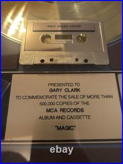 RIAA Certified GOLD Sales Award THE JETS 500K Copies MCA RECORDS RARE Magic RIAA Certified GOLD Sales Award THE JETS 500K Copies MCA RECORDS RARE Magic