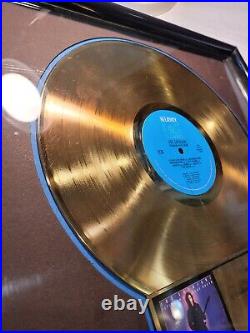 RIAA Certified Joe Satriani FLYING IN A BLUE DREAM 500k SOLD AWARD TISHA FEIN LP