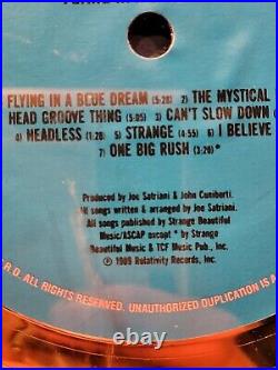 RIAA Certified Joe Satriani FLYING IN A BLUE DREAM 500k SOLD AWARD TISHA FEIN LP