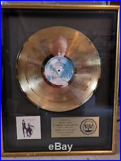 RIAA Gold Album Award Fleetwood Mac Rumours from Record Plant Sausalito