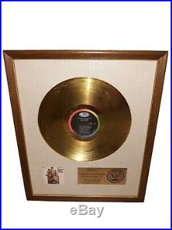 RIAA Gold Award The Beatles Yesterday and Today Album Award White Matte
