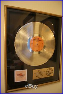 RIAA Gold Record Award Harvest Neil Young Reduced price