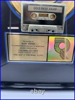 RIAA Gold Record Award /New Kids On The Block/You Got It /Columbia 1989