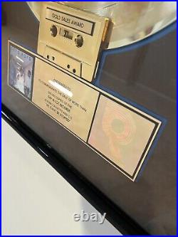 RIAA Gold Record Award Plaque Geto Boys We Can't Be Stopped Scarface Rap-A-Lot