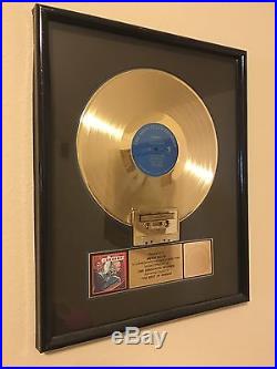 RIAA Gold Record Cassatt SALES AWARD The Best Of Kansas EXTREMELY RARE
