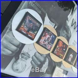 RIAA Platinum Gold Award Plaque Record Lil Wayne Tha Carter Lights Out