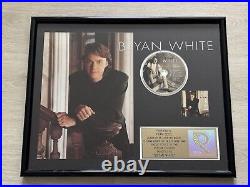 Rare Bryan White Riaa Certified Framed Gold Record Award Asylum Records Rare