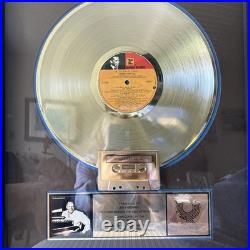 Rare Frank Sinatra RIAA Gold Record Award Ol' Blue Eyes Is Back Authentic