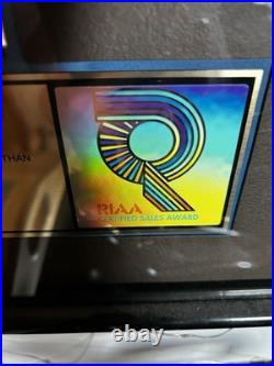 Rare Frank Sinatra RIAA Gold Record Award Ol' Blue Eyes Is Back Authentic