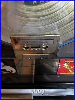 Rare Frank Sinatra RIAA Gold Record Award Ol' Blue Eyes Is Back Authentic