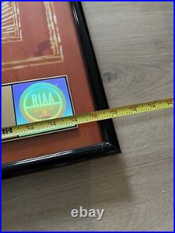 Rare Michael W Smith Riaa Certified Framed Gold Record Award Worship Rare