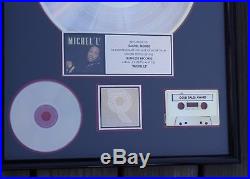 Rare MichelLe Self-Titled Album RIAA 500K Sales Gold Record Award Ruthless