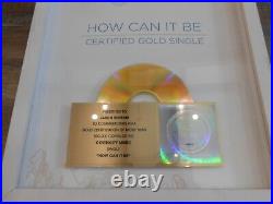 Rare Orig Lauren Daigle Riaa Gold Record Award Presented Jason Ingram Can It Be