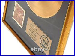 Rare! Original 1979 Spyro Gyra Morning Dance Riaa Gold Lp Record Award Infinity