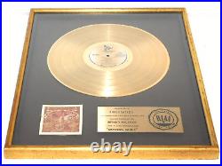 Rare! Original 1979 Spyro Gyra Morning Dance Riaa Gold Lp Record Award Infinity