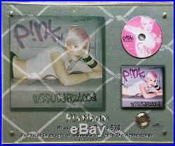 Rare PINK Missundaztood gold record award platinum Holland NVPI NO BPI RIAA