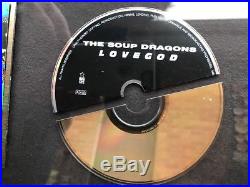Rare SOUP DRAGONS Lovegod GOLD CD RECORD Framed Wall Plaque Sales AWARD