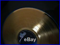 Rare! Signed BASIA RIAA Certified Gold Record Award for Debut Time and Tide