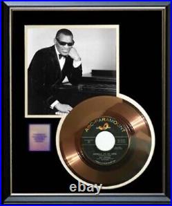 Ray Charles Georgia On My Mind Rare 45 RPM Gold Record Non Riaa Award