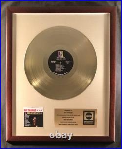 Ray Charles Greatest Hits LP Gold Non RIAA Record Award ABC Records To Ray Ray Charles Greatest Hits LP Gold Non RIAA Record Award ABC Records To Ray