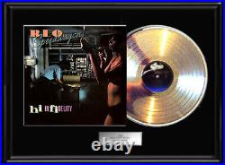Reo Speedwagon Hi Infidelity White Gold Platinum Tone Record Lp Non Riaa Award