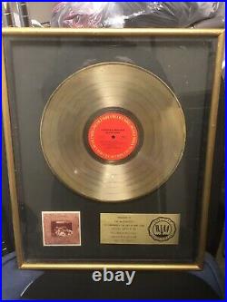 Riaa Award Gold Record For Loggins And Messina Album Native Sons