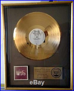 Riaa Pablo Cruise A Place In The Sun Gold Record Award