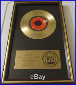 Riaa Styx Mr. Roboto Gold 45 Record Award