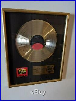 Riaa The Doors Gold Record Award La Woman Great Collectible