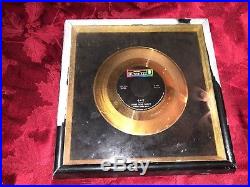 Riaa Three Dog Night One 45 Gold Record Sale Award