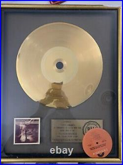 Riaa gold record award